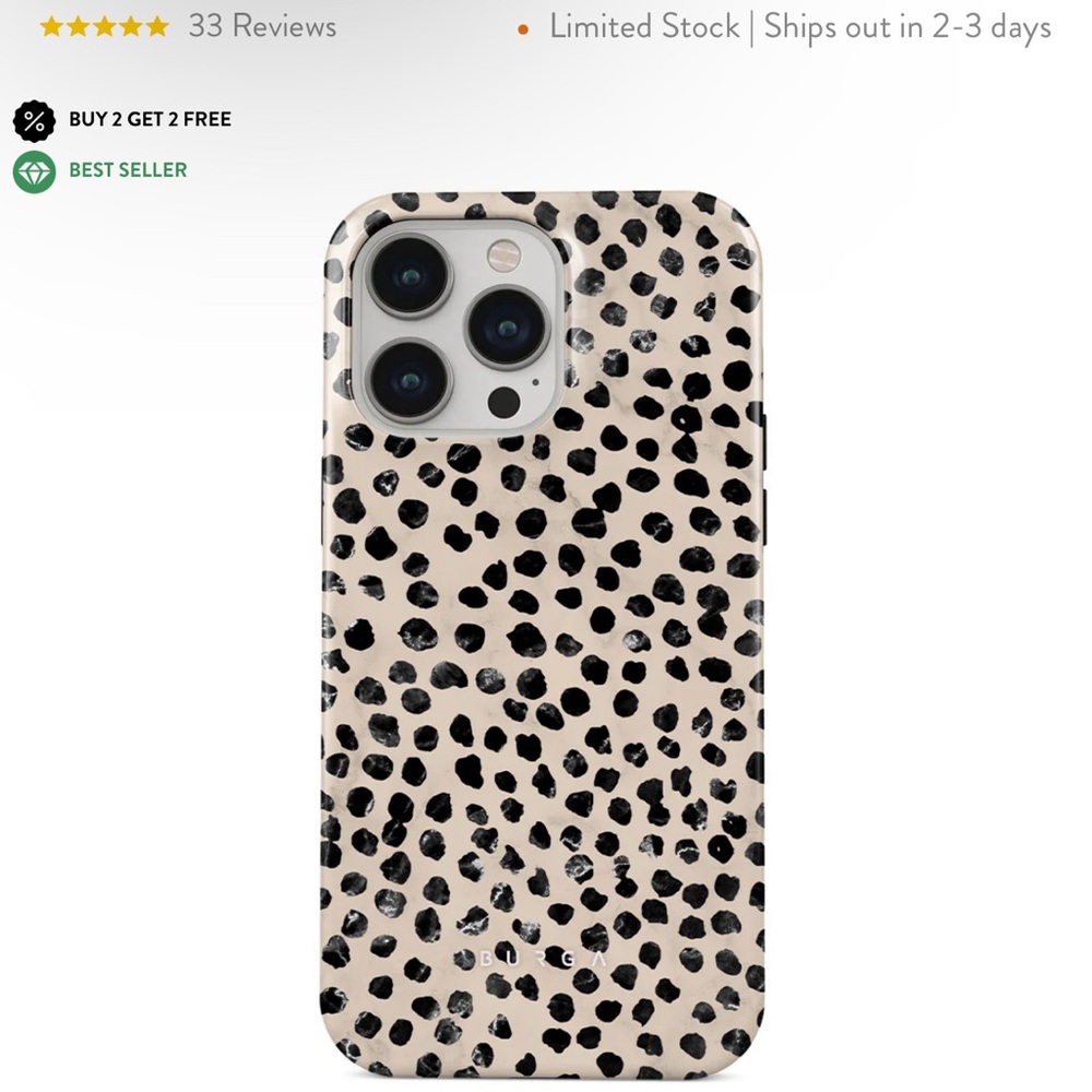 BURGA iPhone 14 Pro Max phone case
